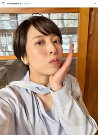 上田まりえさんの公式インスタグラムから