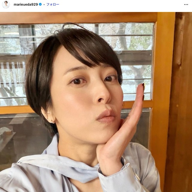 上田まりえさんの公式インスタグラムから