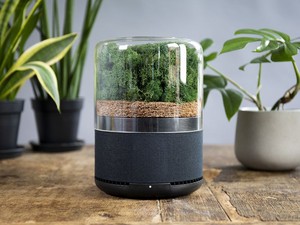 コケのフィルター、ヘッドフォンに内蔵…進化する空気清浄機　高さ25mのタワー型も