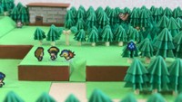 UMA（＠UMA_RABBIT）さんが製作した「ポケットモンスター金・銀」に登場する２９番道路のジオラマ（本人ツイッターより）