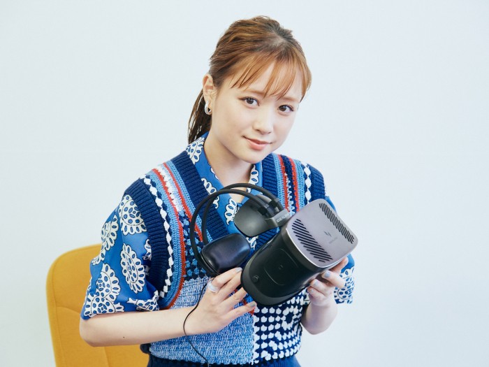 ＶＲを体験してみた感想は「リアルさにびっくり！」。「最新技術を使って、楽しんでもらいながら保護猫のことを知ってもらう。いろんな方法があるんだな、って勉強になりました」