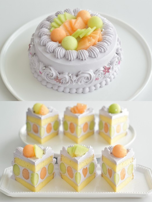 メロンケーキ（提供：ぷんさん）