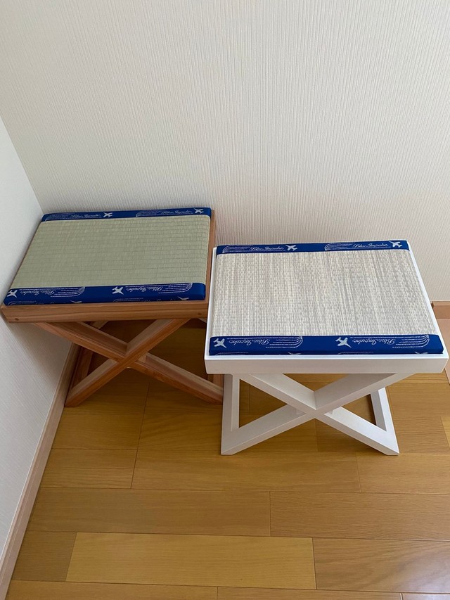 ブルーインパルスチェア（画像提供：清水畳店）