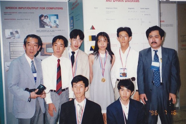 写真】国際数学オリンピックで金メダルを獲得した時の中島さち子さん