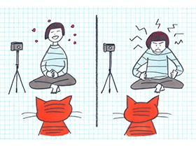 ネコは人の表情や感情を読み取れる？　飼い主が幸せそうな雰囲気だと寄ってくる