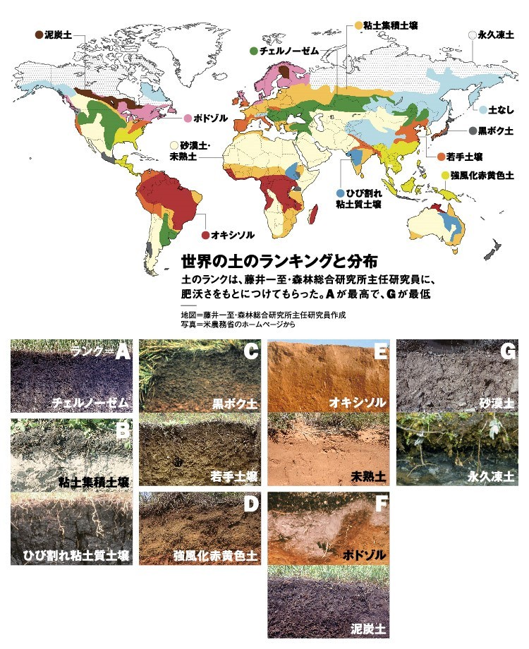 都会の農園 心の効用 いま見直される土の力 日本の土の実力は 朝日新聞globe