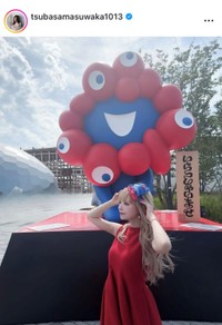 益若つばさインスタグラム（＠tsubasamasuwaka1013）より