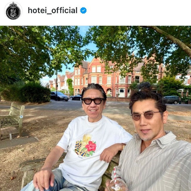 布袋寅泰さん（本人の公式インスタグラムから）