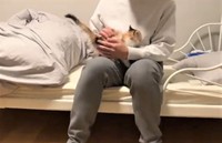 甘えるうなぎちゃん（かにさん提供、twitterよりキャプチャ撮影）