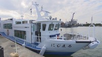 香川・丸亀港と2つの島を結ぶ　旅客船「にじまる」就航　利用客の高齢化にあわせバリアフリーも