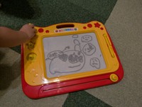 娘さんの描いたアンパンマンのイラスト／F.Baraさん（@choroko23）提供