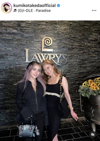 武田久美子のインスタグラム＠kumikotakedaofficialより