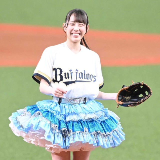 キュートな笑顔