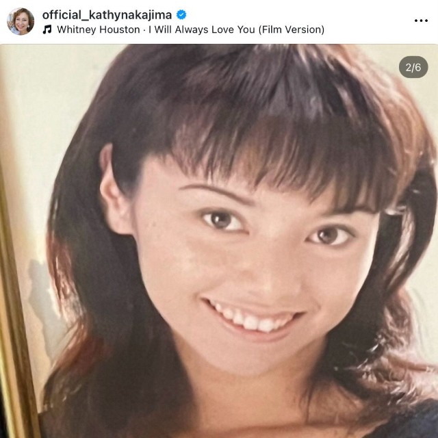 キャシー中島さんの長女、七奈美さん（キャシー中島さんのインスタグラムから）