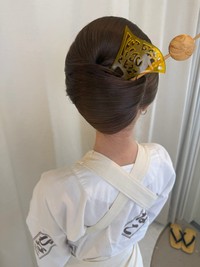 浜松まつりのヘアセット8