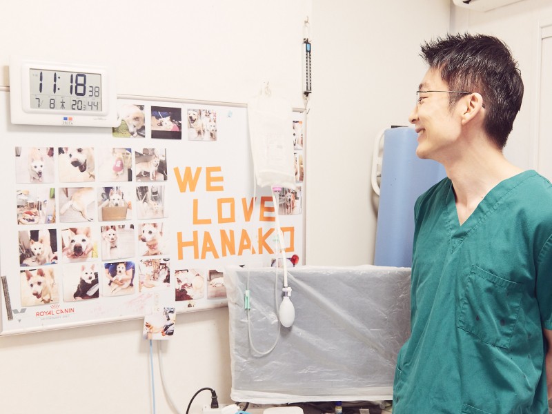 写真を見つめる太田先生のまなざしは、獣医師である前に、ひとりの飼い主だ。「僕に飼われて、花子は幸せだったんだろうか。その不安は永遠に消えることはないです。でも、花子が教えてくれたことは、計り知れない。それを大切にしていかないと」

