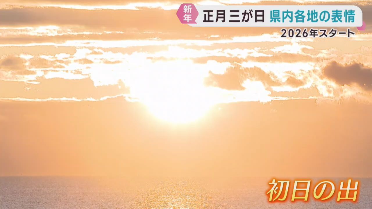 正月三が日　宮城県各地の表情　初日の出・初詣・仙台初売り・八木山動物公園