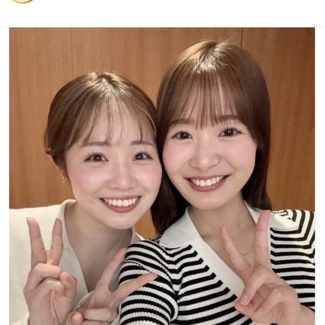 亀山真依アナウンサーのインスタグラム＠maikameyama_rkkより