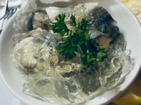 これが極めつけのイギリス料理？（相場大佑さん提供）