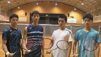 2019年覇者のチームメートにリベンジなるか　高校最後の大会に臨んだ水島工業バドミントン部、池田・青江ペア　岡山