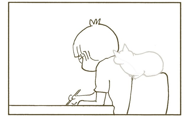 その後も来福のニオイを感じることは時々ある（くるねこ大和さん提供）