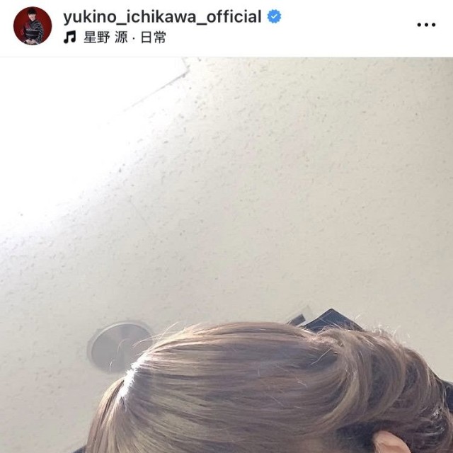 市川由紀乃インスタグラム＠yukino_ichikawa_officialより