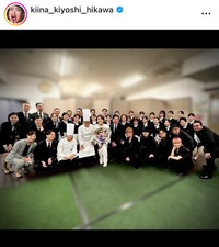 氷川きよしインスタグラム（＠kiina_kiyoshi_hikawa）より