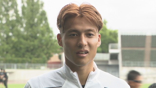 佐野航大選手　2024年6月