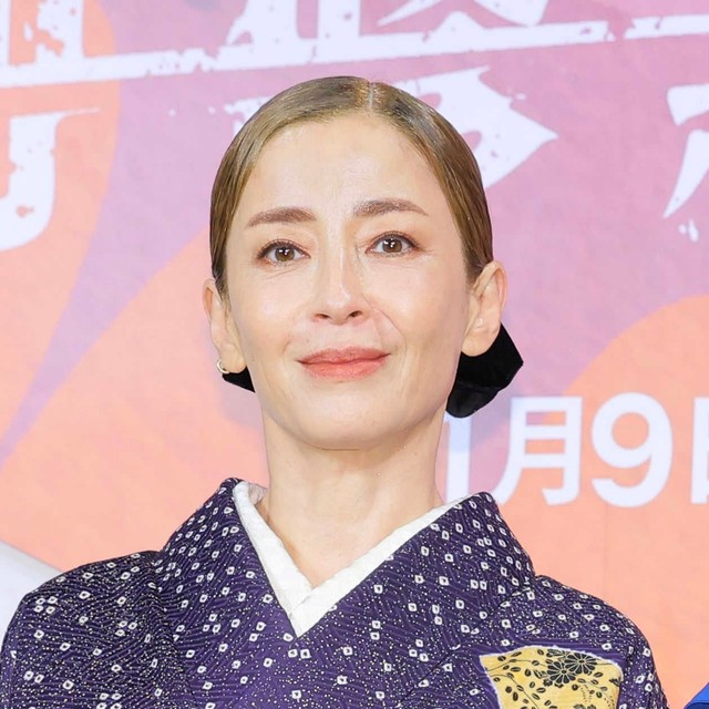 宮沢りえさん（2024年撮影）