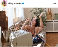 新谷あやかインスタグラム＠shinya.ayakaより