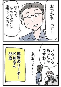 唯一仲が良い先輩K川（とあるアラ子さん提供）