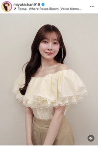 渡辺美優紀のインスタグラム＠miyukichan919より