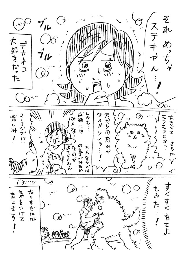 【漫画】『もふたがうちに来たときの話』6（横山了一さん提供）