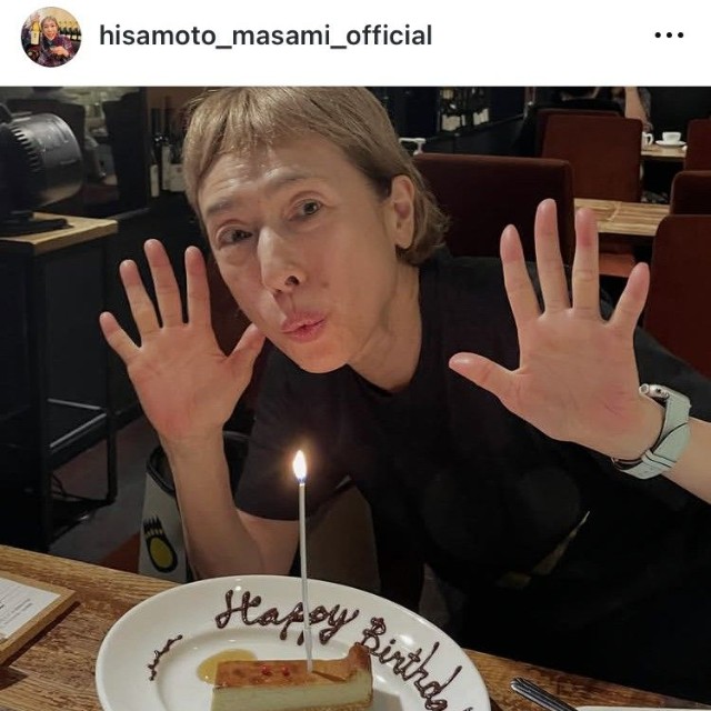 久本雅美インスタグラム＠hisamoto_masami_official