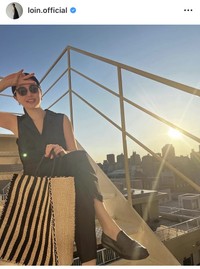 井川遥インスタグラム@loin.officialより