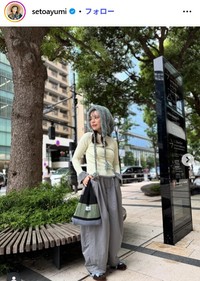 瀬戸あゆみのインスタグラム@setoayumiより
