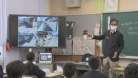 「防災教育」の授業の様子
