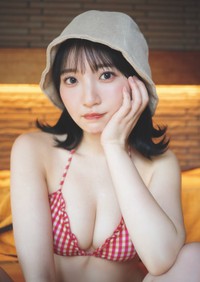 「週プレ」に登場した豊田萌絵©藤原宏／集英社