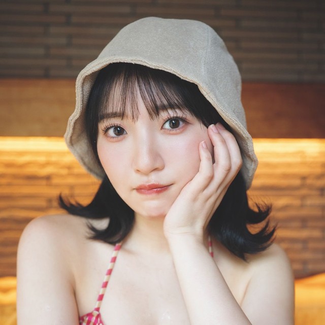 「週プレ」に登場した豊田萌絵©藤原宏／集英社