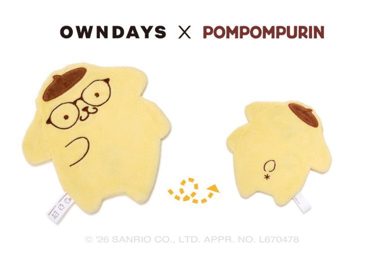 プリンみがすごい」【OWNDAYS×ポムポムプリン】コラボメガネ第2弾が7/2