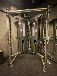 長い名前ですが…これが「コーナーマルチ ファンクショナルトレーナー スミスマシン　オプション付」