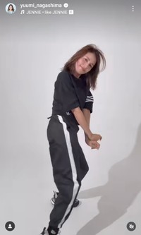 永島優美インスタグラム（＠yuumi_nagashima）より