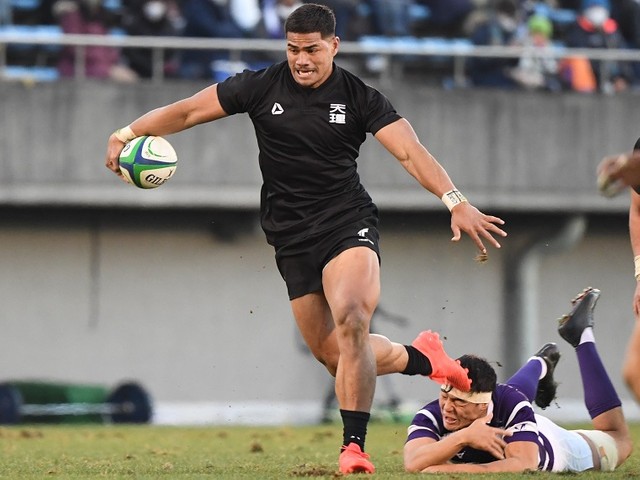 ラグビー - 天理大学・筒口允之主将 4年ぶりの関西王者・日本一へ