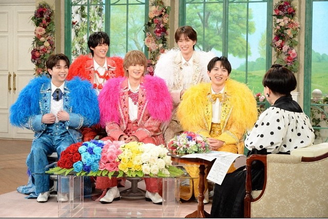 「爆裂愛してる」の衣装で登場したM!LK