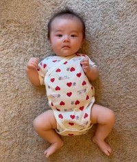 ビックリ…驚いた表情も可愛らしい♡（提供：＠iamasawaさん）
