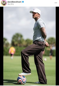 デビッド・ベッカム（@davidbeckham）さんのインスタグラムより