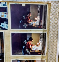 セル画塗りの仕事をこよなく愛していたというロッズさんの母（ロッズさん提供）