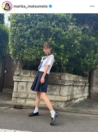 松本まりかインスタグラム（＠marika_matsumoto）より