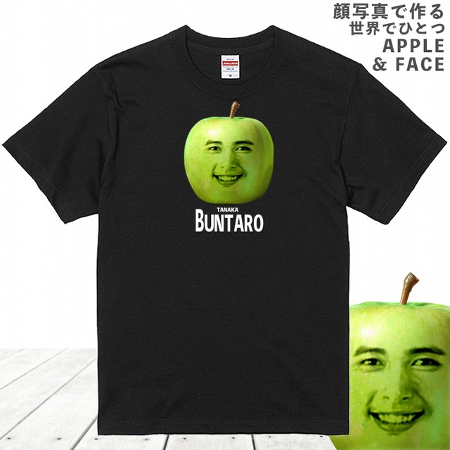 顔リンゴTシャツ……もはや何が何やら…（提供）