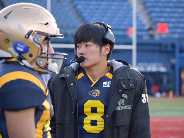 【Mサイズ】明治大学 アメリカンフットボール部 ユニフォーム アメフト アメフト - 明治大・OL大枝弘平主将、チームの形成と育成に尽力 チーム